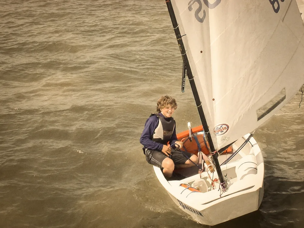 Personal story photo from Denis Kotlyarov's yachting path.